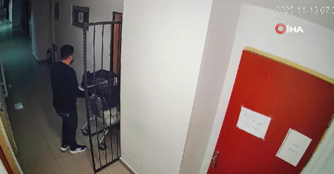 Büyükçekmece Adliye’sindeki soygun görüntüleri ortaya çıktı