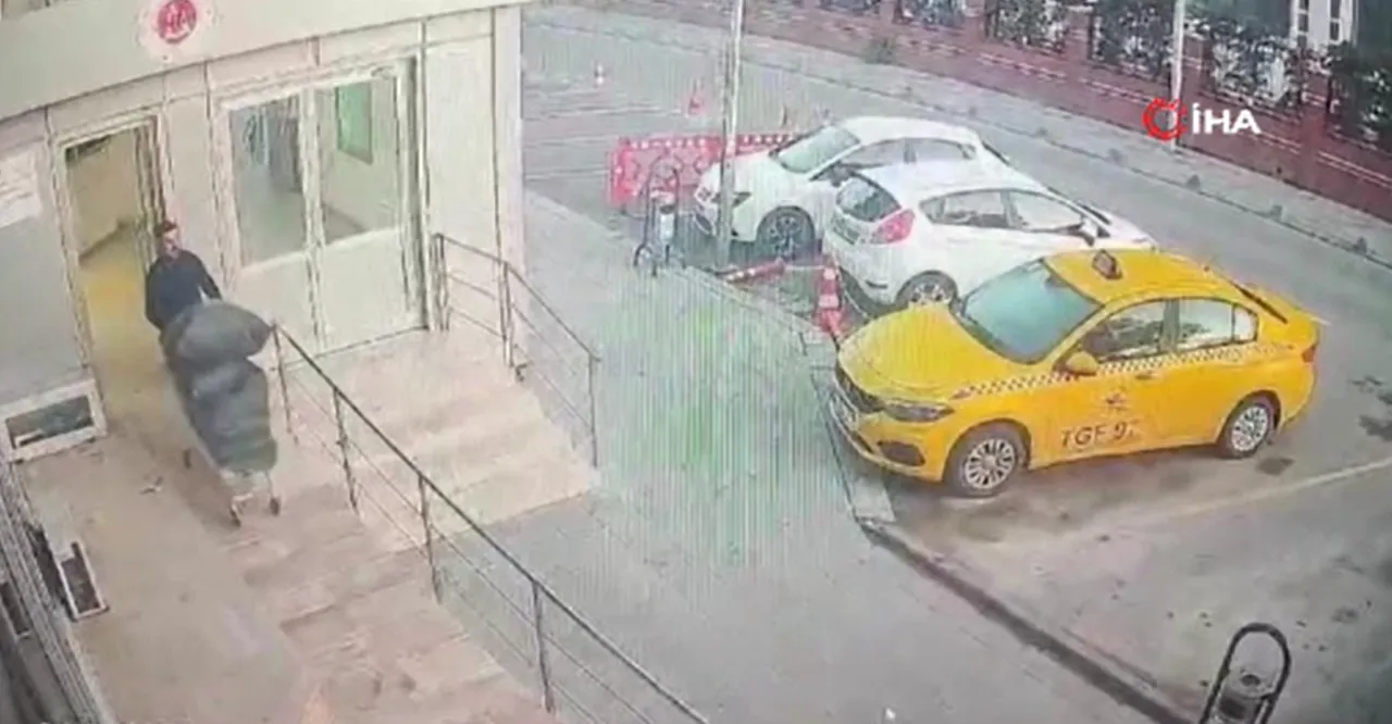 Büyükçekmece Adliye’sindeki soygun görüntüleri ortaya çıktı