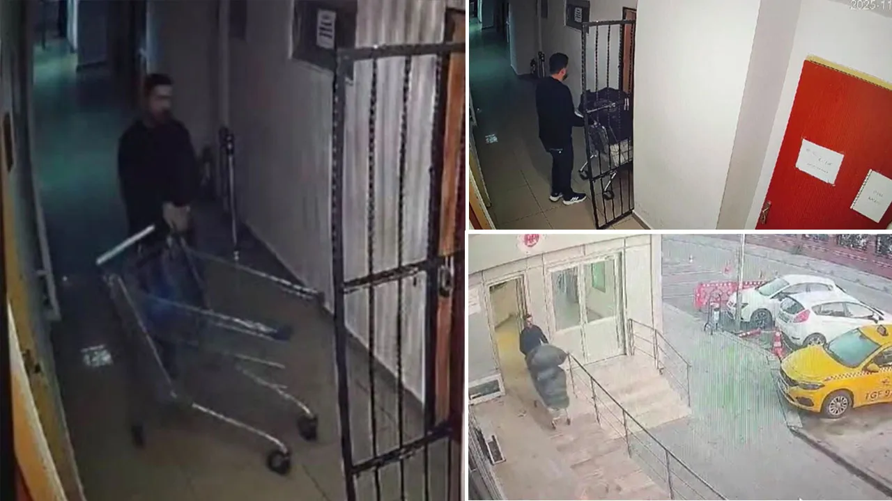 ALTINLARI BÖYLE ÇALDI!