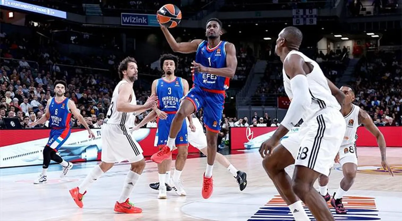 Anadolu Efes - Real Madrid basketbol maçı hangi kanalda, ne zaman? EuroLeague karşılaşması bu akşam!