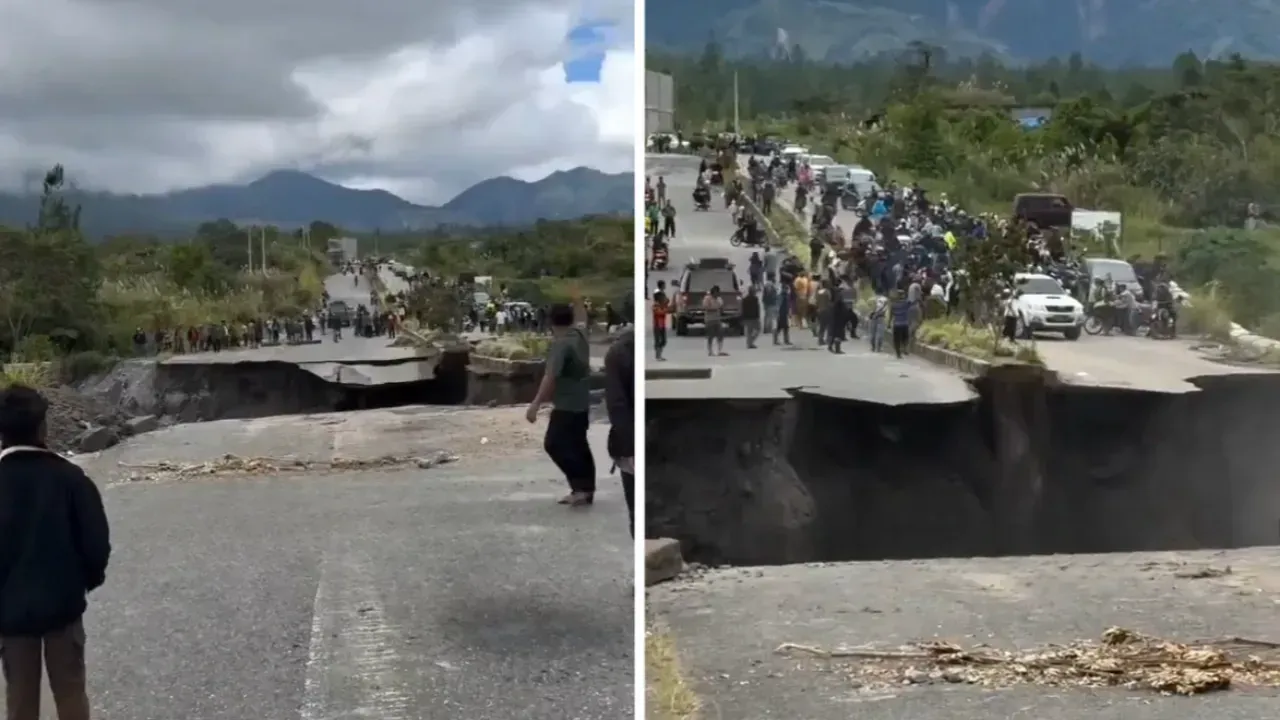 YÜZLERCE YAYA VE TAŞIT VARDI