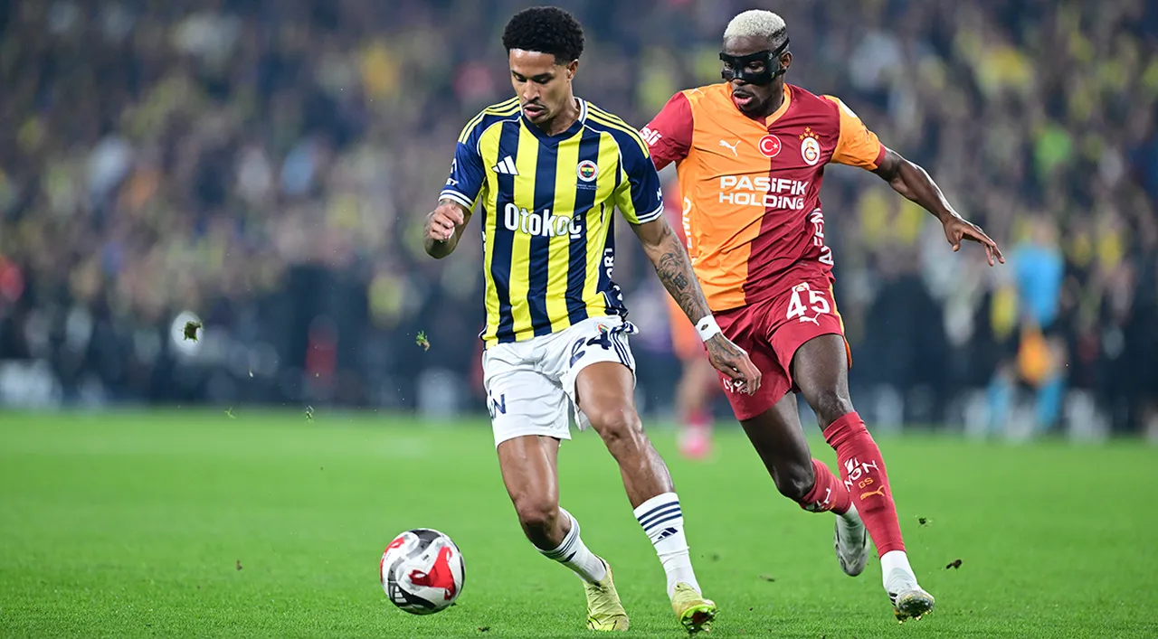 Victor Osimhen, Fenerbahçe derbisinde 89 dakika mücadele etti