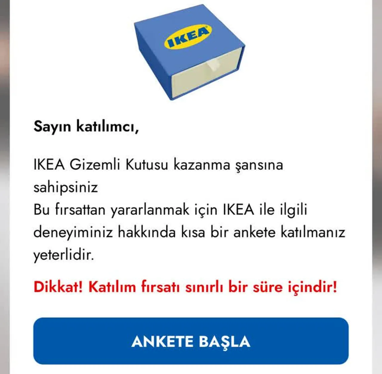 Ikea sürpriz kutusu doğru mu? Markadan açıklama gecikmedi!
