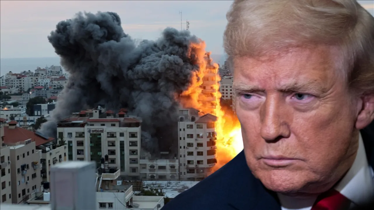 İsrail Gazze'de sivilleri öldürdü! Trump 