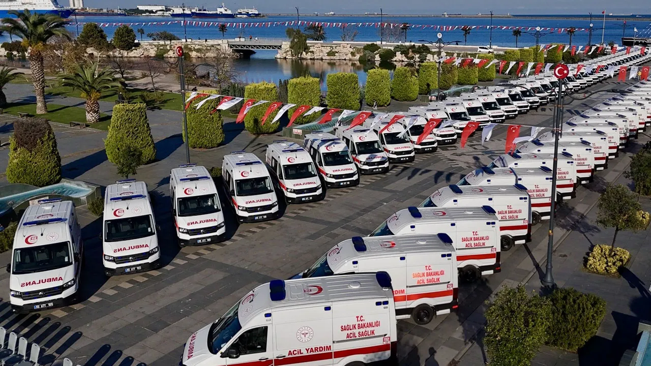 Samsun'da 100 yeni ambulans hizmete girecek