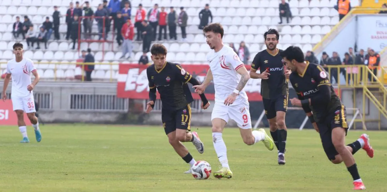 Boluspor-Kahta 02 Spor maçında gülen taraf ev sahibi oldu