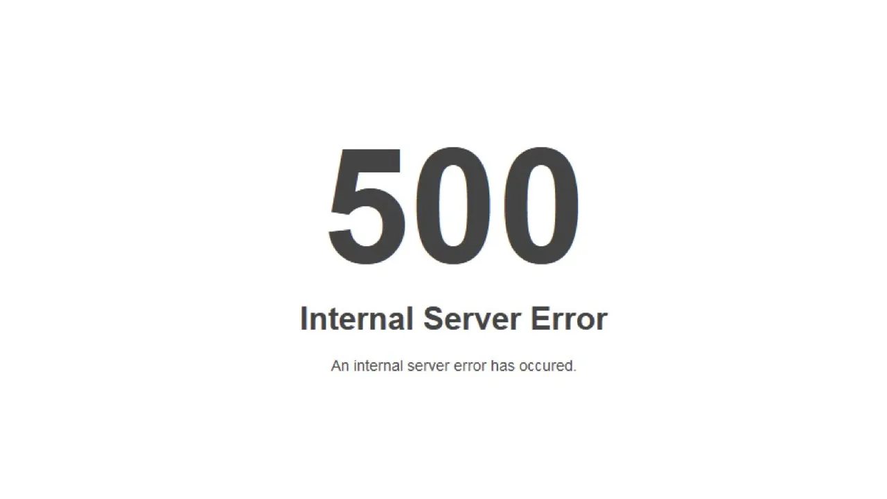 500 internal server error nedir, neden olur? İnternet çöktü mü, neden sayfalar açılmıyor?