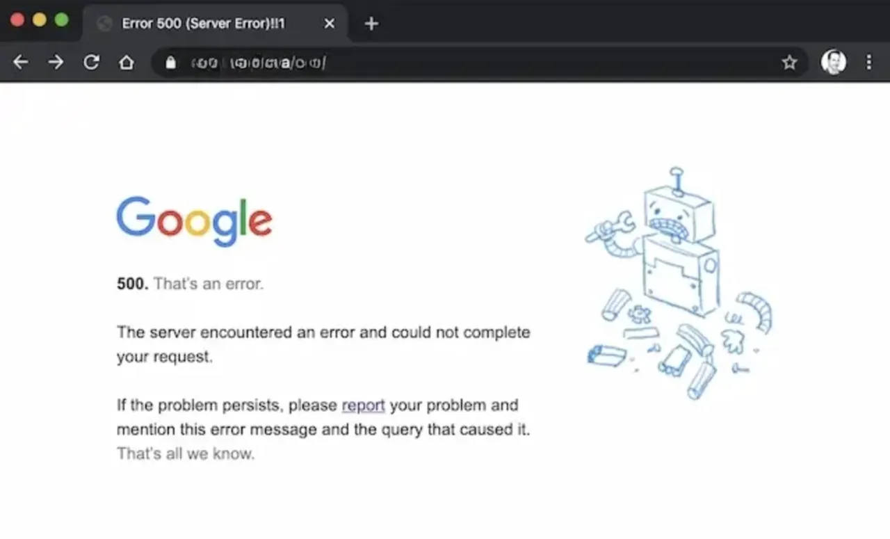 500 internal server error nedir, neden olur? İnternet çöktü mü, neden sayfalar açılmıyor?