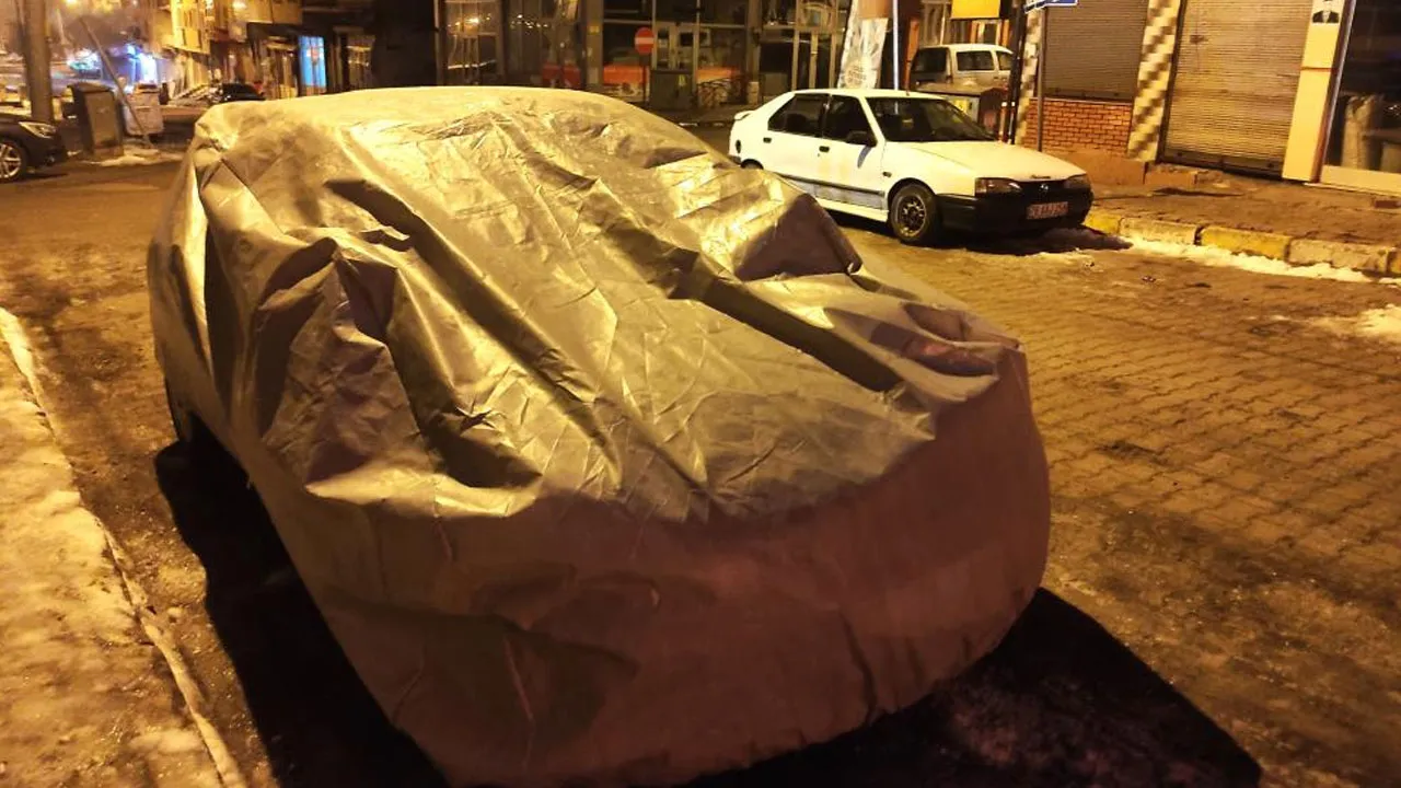 Ardahan'da dondurucu soğuklara battaniye ve brandalı önlem!