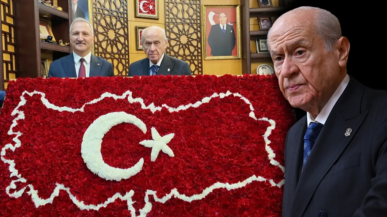 Bahçeli'ye anlamlı hediye! MHP Genel Başkan Yardımcısı paylaştı