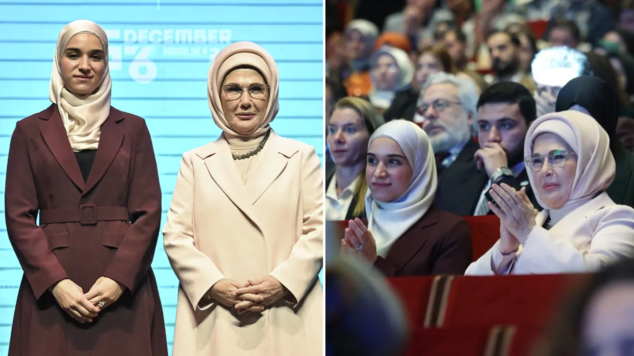 Emine Erdoğan ve Şara'nın eşi Latife El Durubi'den anlamlı mesaj