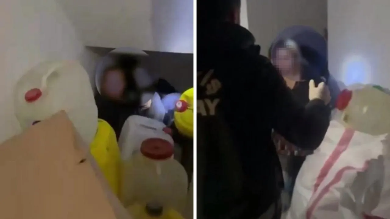 Hatay'da fuhuş operasyonu! Bidonların arkasından 6 kadın çıktı