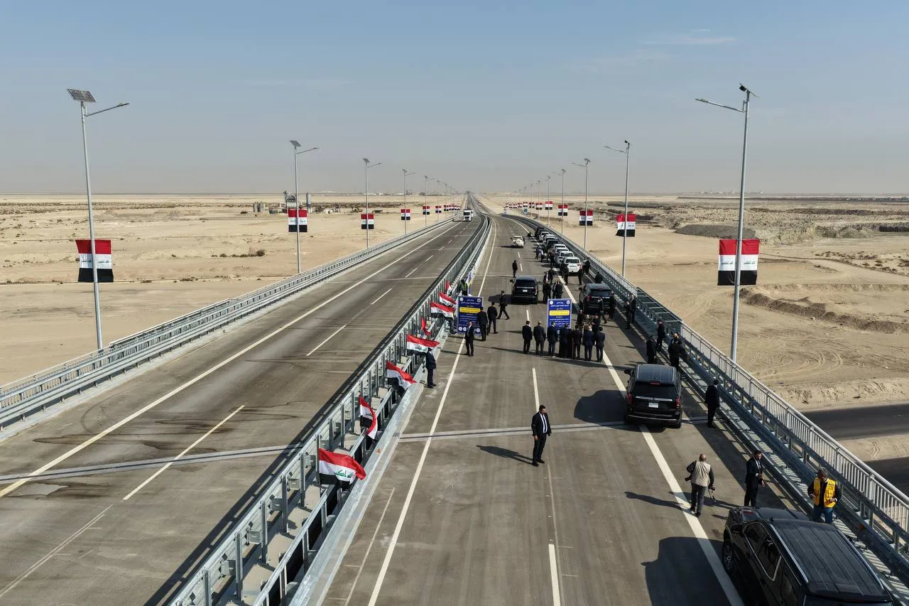 Irak'tan Türkiye'ye uzanan 'Kalkınma Yolu Projesi'nin ilk etabı açıldı