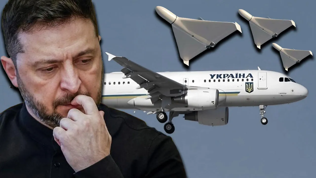 Zelenskiy'e suikast iddiası! Uçağının iniş rotasında 4 dron tespit edildi 