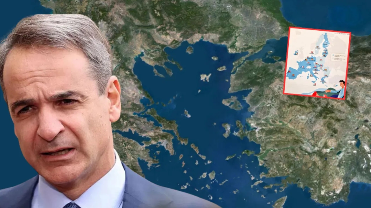 Avrupa Komisyonu'nda tarihi değişim! Haritada On İki Ada Türkiye'ye verildi: Yunanistan çılgına döndü 