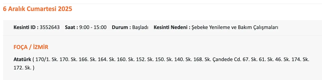 Başkent EDAŞ elektrik kesintisi sorgulama! 6 Aralık Cumartesi Ankarada elektrikler ne zaman gelecek?