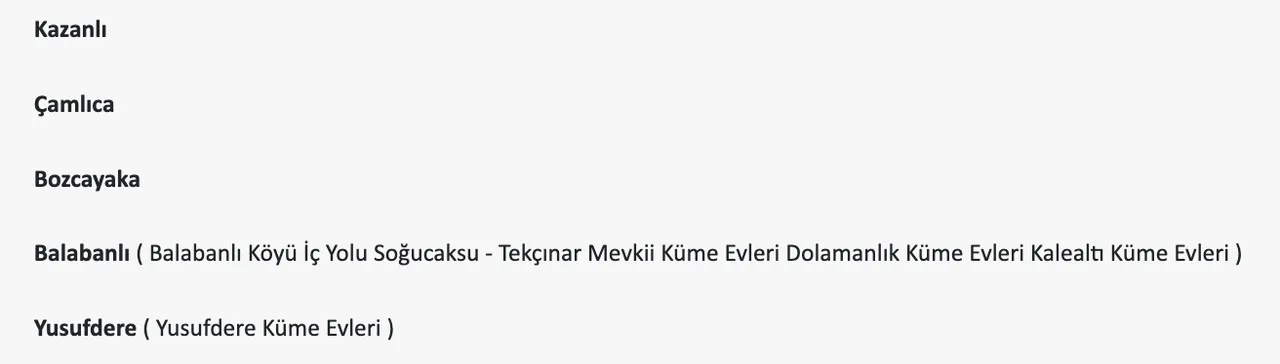Başkent EDAŞ elektrik kesintisi sorgulama! 6 Aralık Cumartesi Ankarada elektrikler ne zaman gelecek?