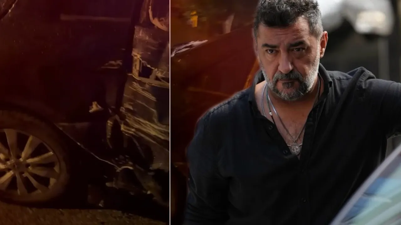 Celil Nalçakan kaza geçirdi! Korkutan görüntüleri paylaştı