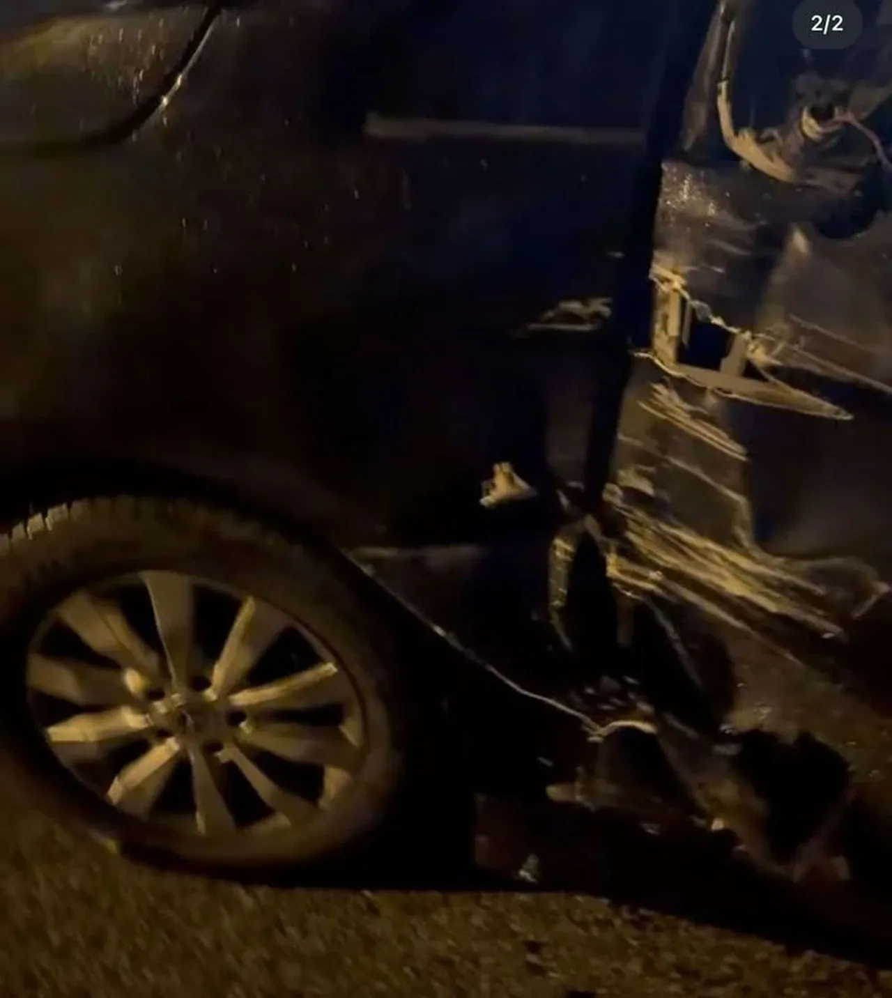 Celil Nalçakan kaza geçirdi! Korkutan görüntüleri paylaştı