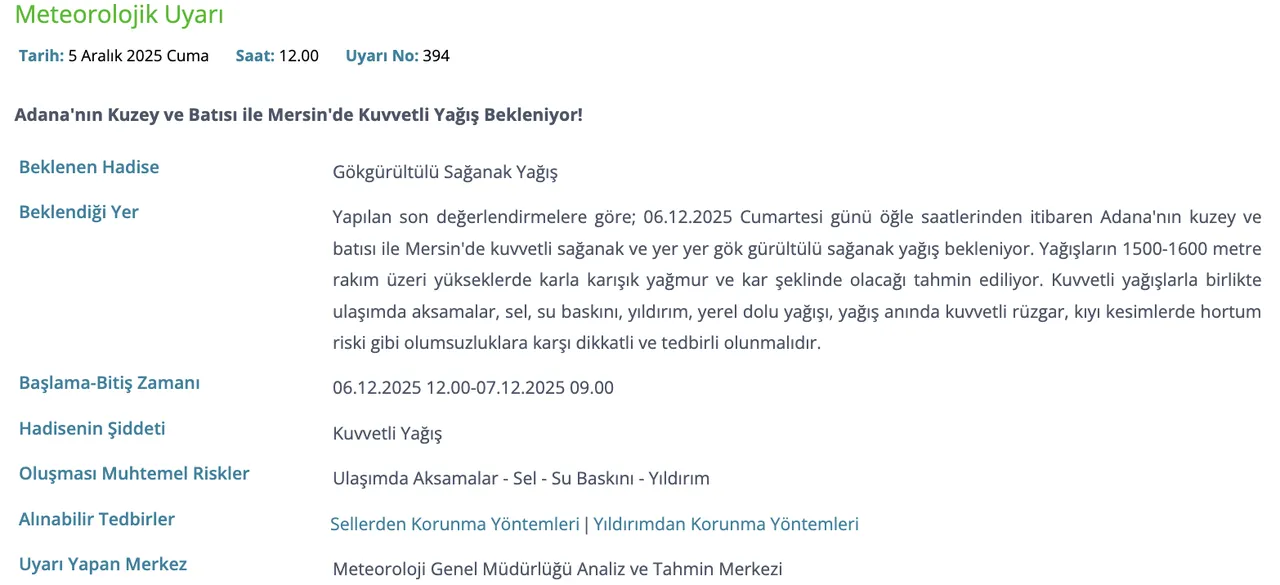 Fırtına uyarısı verildi! Bugün hava nasıl olacak, yağmur yağacak mı?