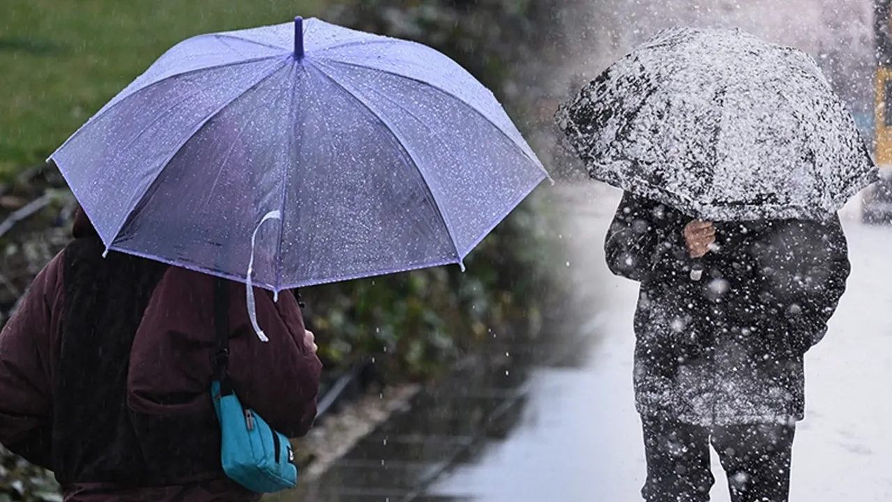 Hafta sonuna 'sarı' ve 'turuncu' uyarı! İller belli oldu, kar ve sağanak geliyor