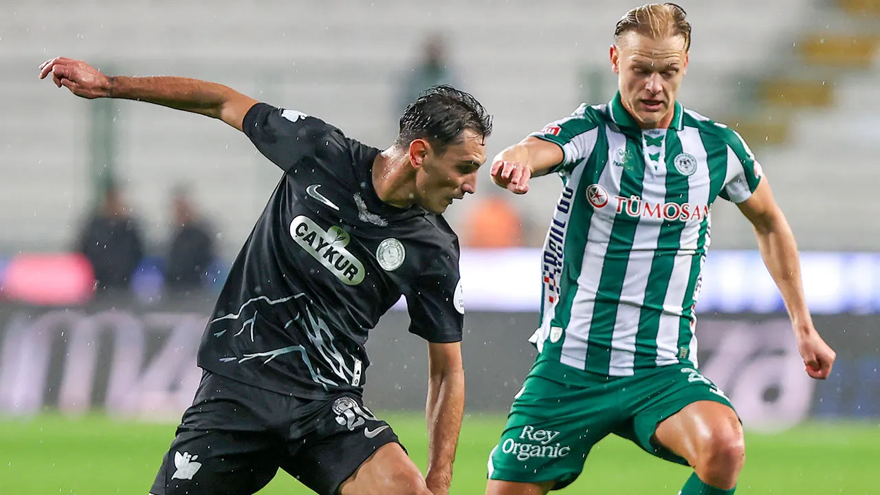 Konyaspor ile Rizespor yenişemedi