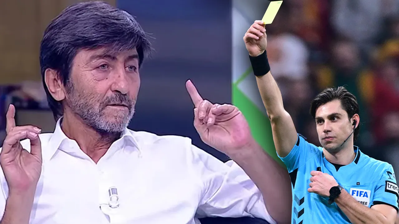 Rıdvan Dilmen'den canlı yayında hakemle ilgili olay iddia: Çok ağır şeyler!