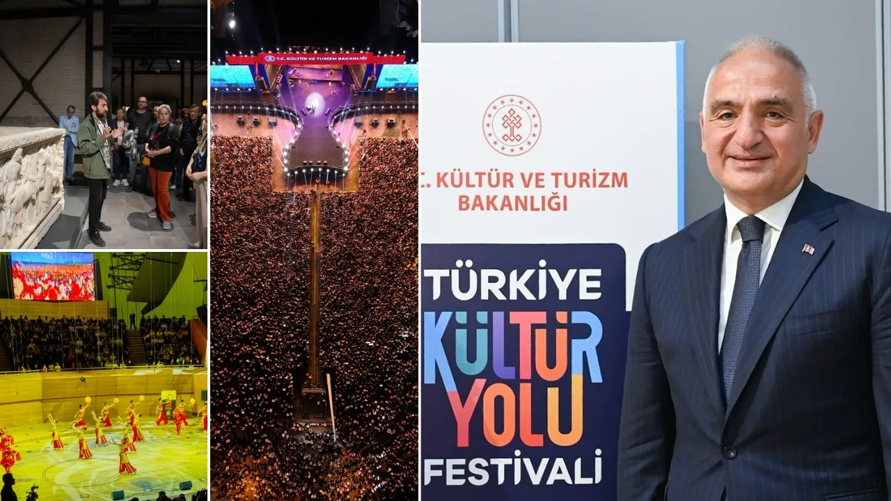Türkiye Kültür Yolu Festivali 2025 yılını rekorla kapattı: 20 şehirdeki etkinliklere 22 milyon kişi katıldı