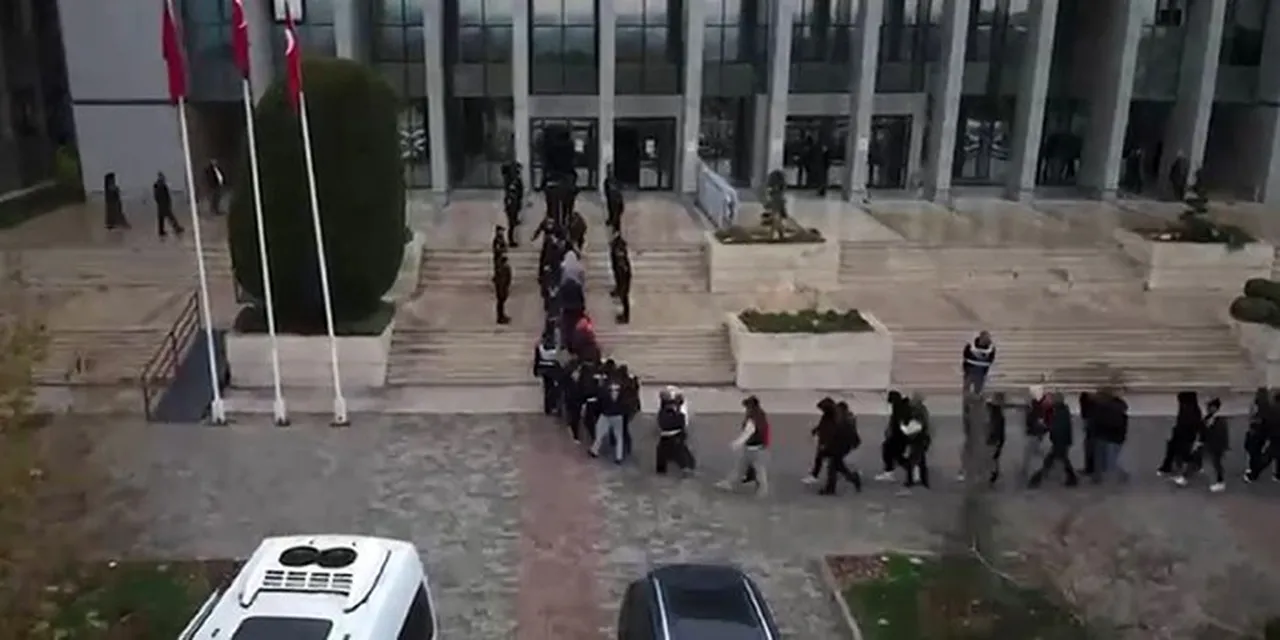 16 şüpheli tutuklandı