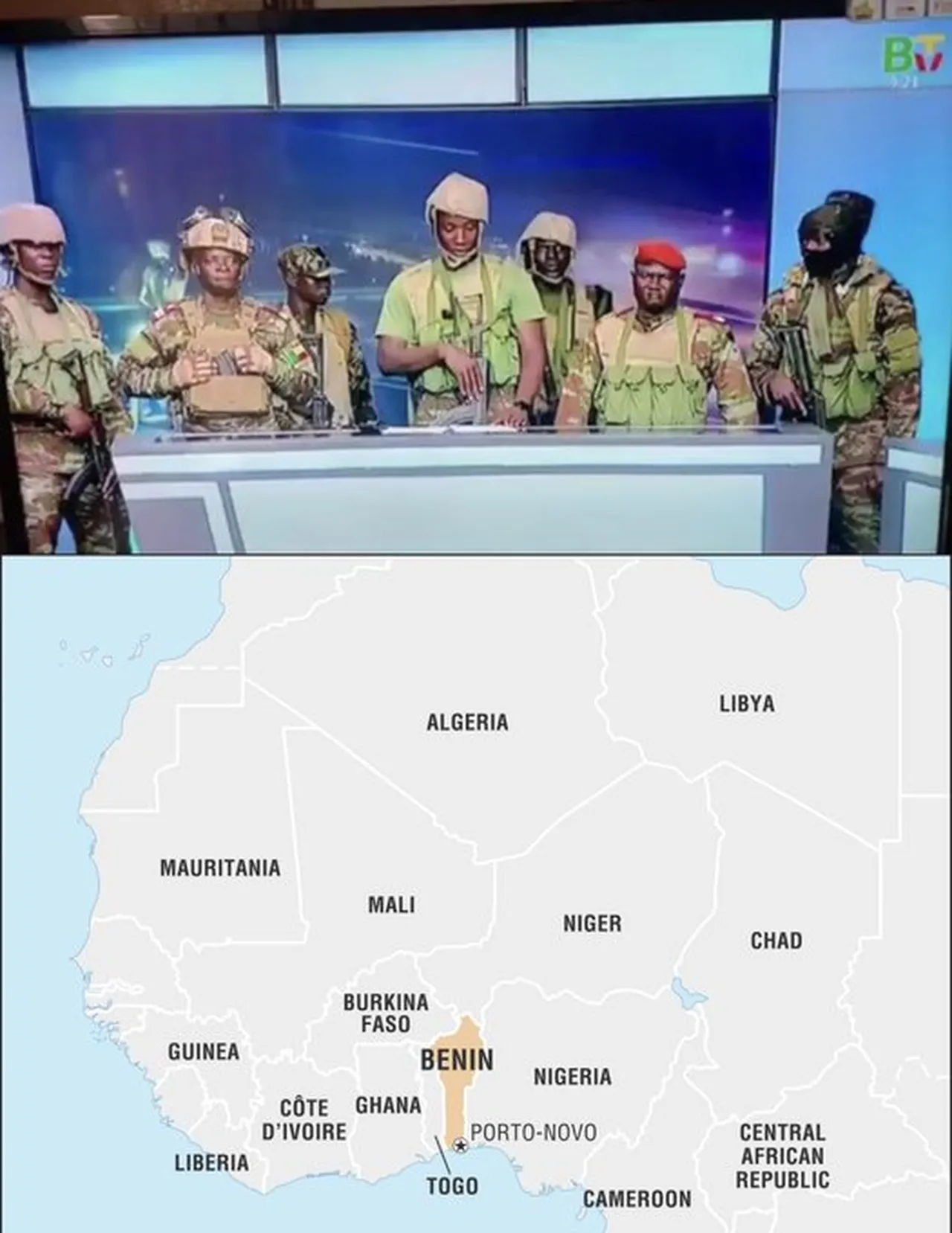 Benin'de darbe girişimi! Askerler bildiri okudu