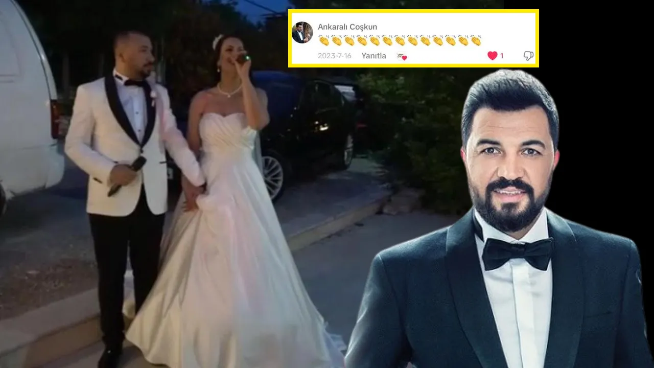 Düğünde şarkısını söyleyen çifte dava açtı! Ankaralı Coşkun'dan açıklama geldi