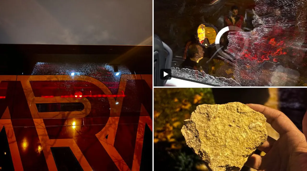 Galatasaray takım otobüsü