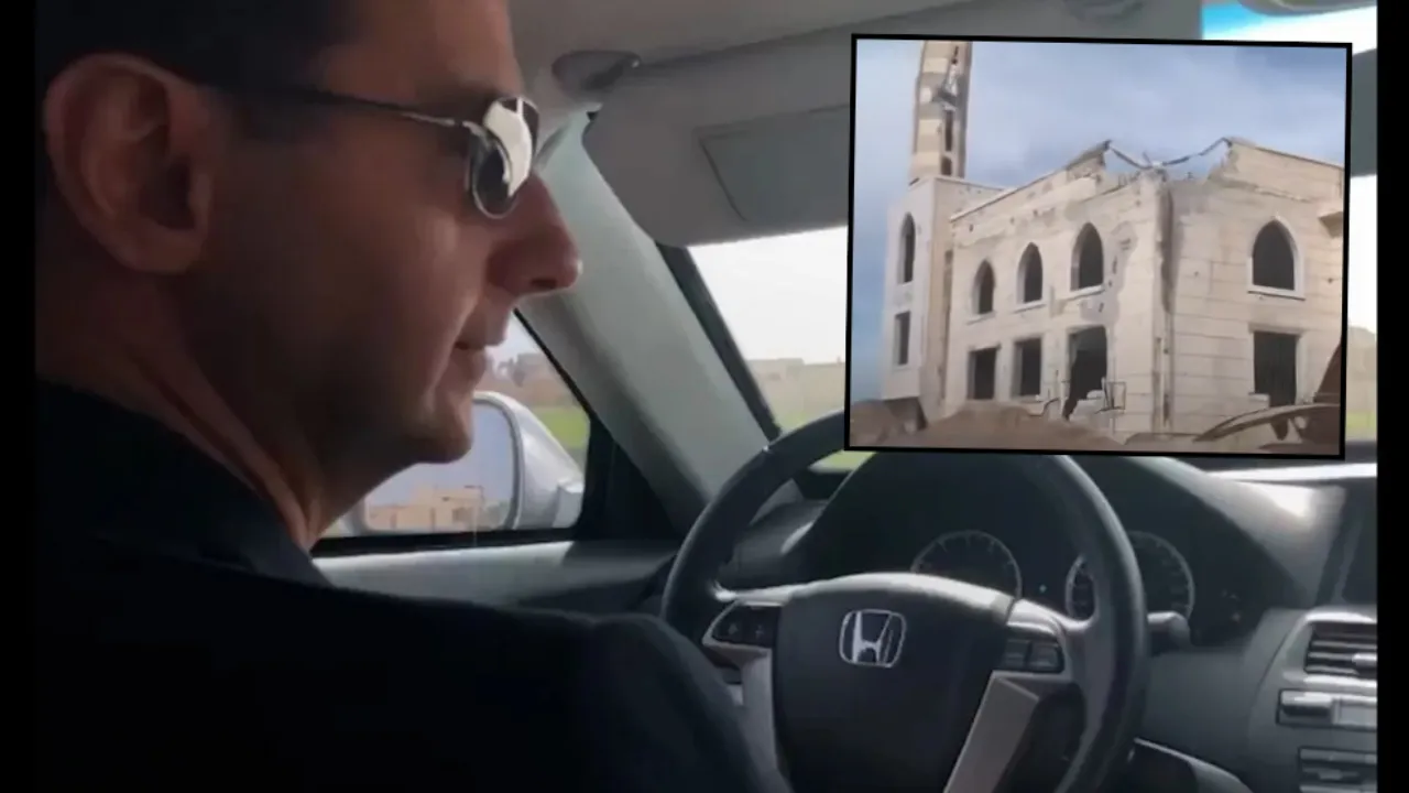 Gizli zarftan devrik lider Esad’ın gizli görüntüleri ortaya çıktı! Cami enkazından generallere dalga geçmediği kalmamış