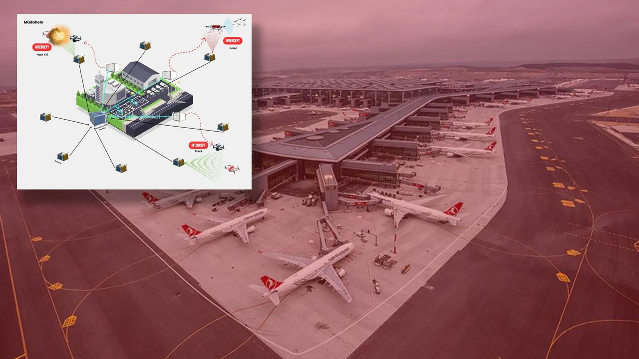 Havalimanına ‘Kuş ve Drone Önleme Sistemi’ geliyor
