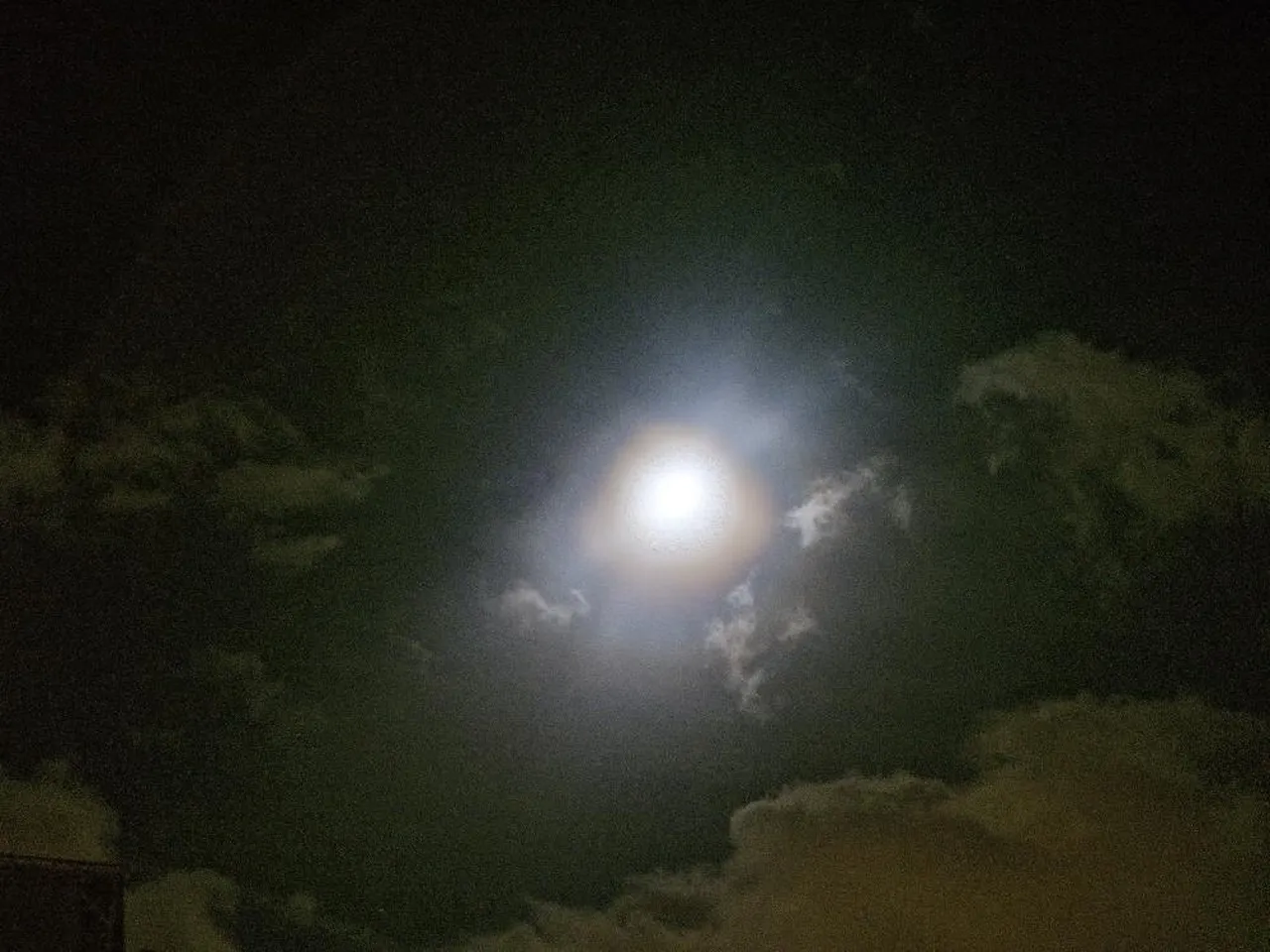 Kayseri'de Lunar Corona görüntülendi! İnsanlar telefona sarıldı