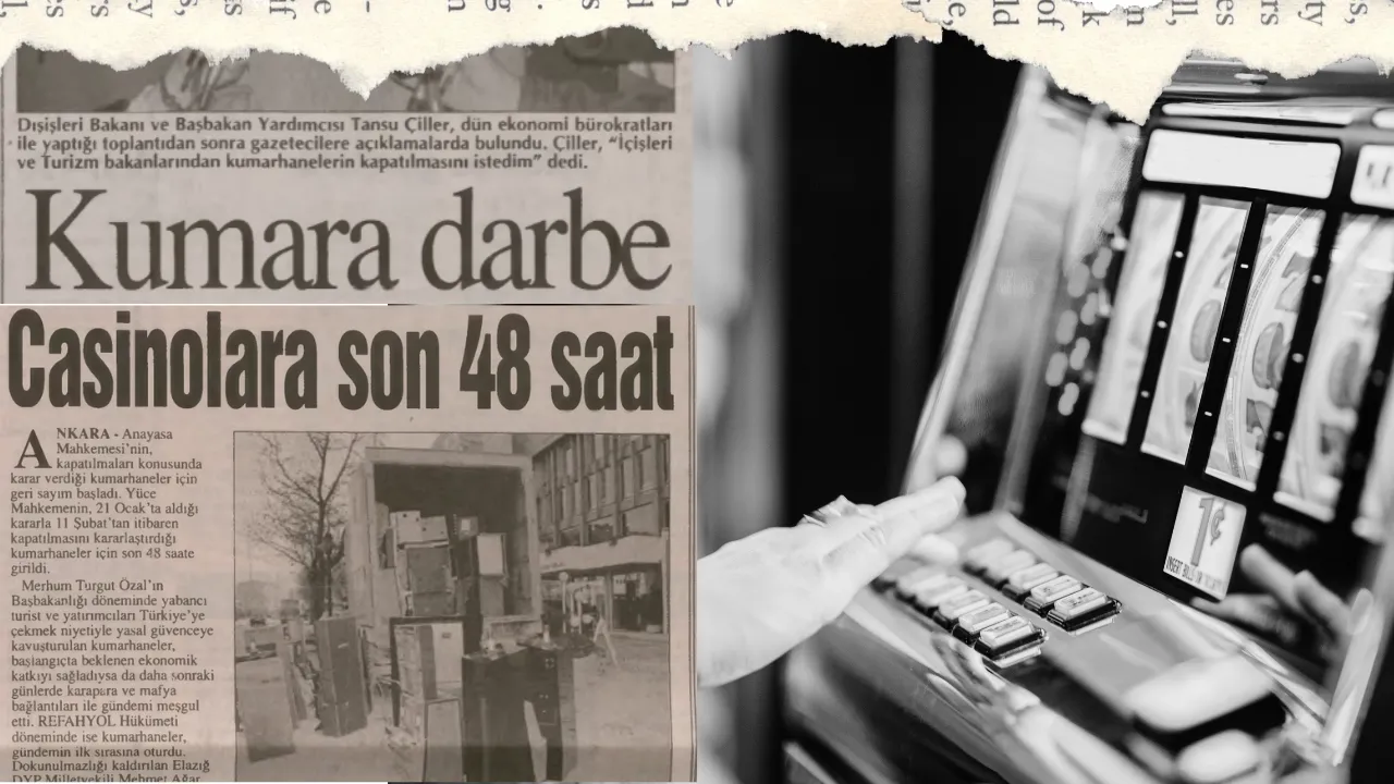 Kumarhanelere darbe! Casinolar yasaklandı, canavar kollu makinalar çıkarıldı