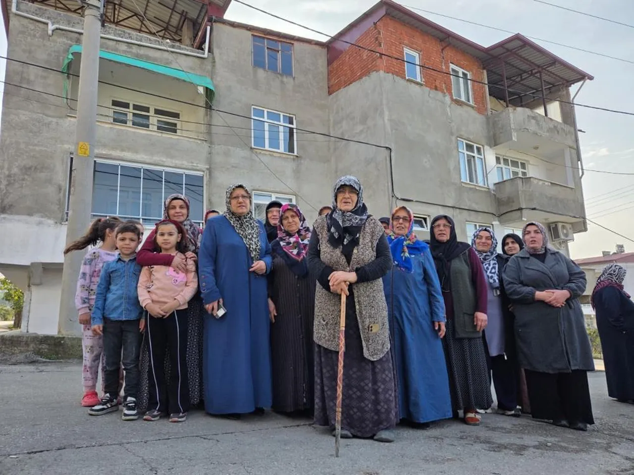 Kıran Mahallesi sakinleri