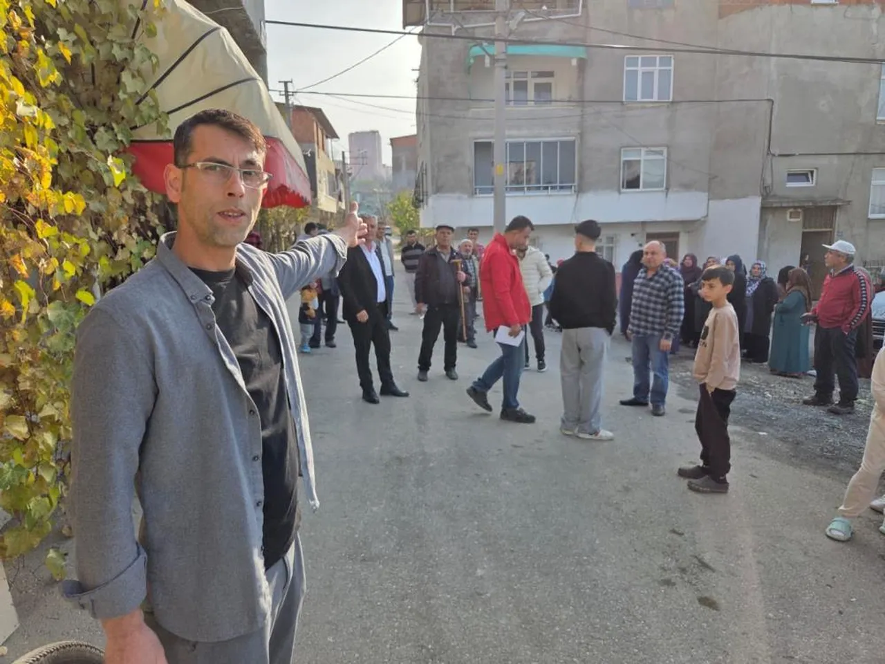 Kıran Mahallesi sakinleri