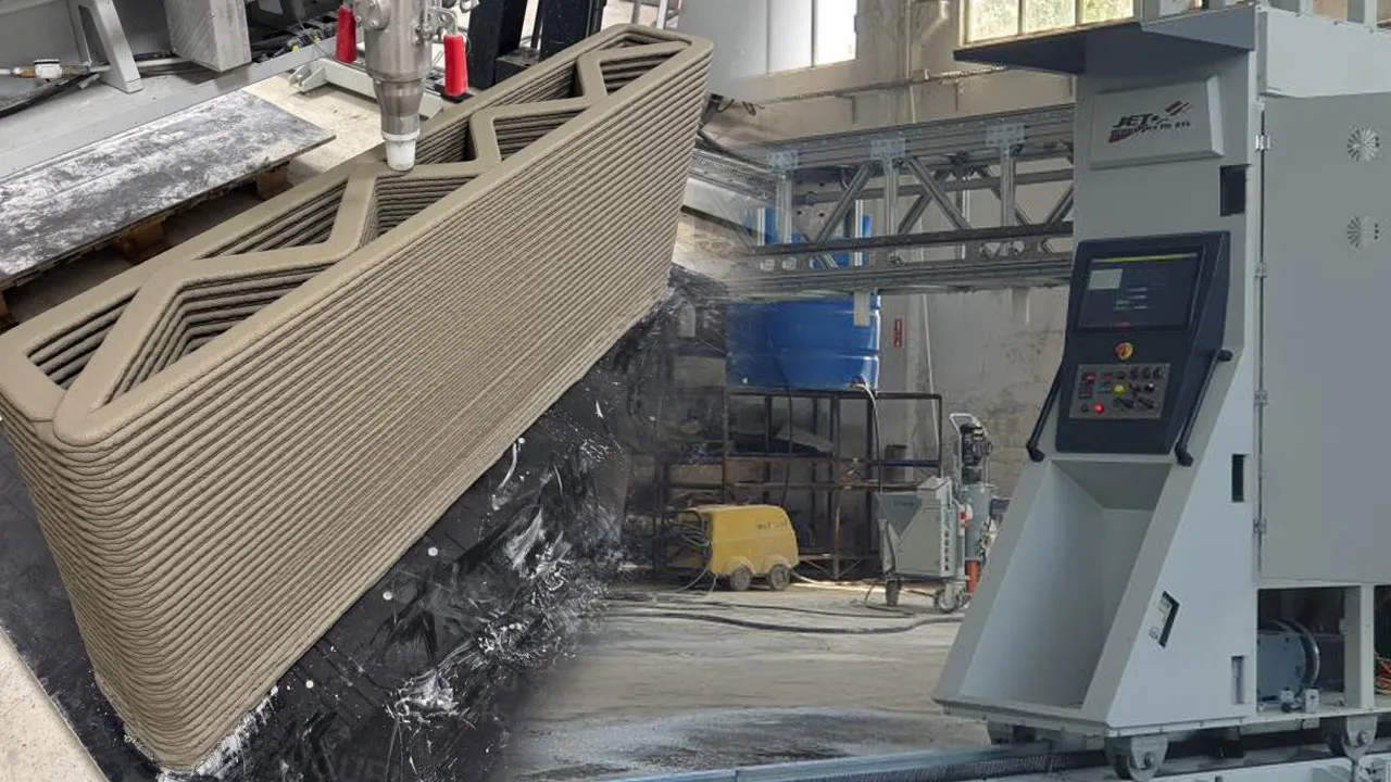 Türkiye'de 3 boyutlu beton yazıcıyla inşaat devrimi: 2 günde eviniz hazır!