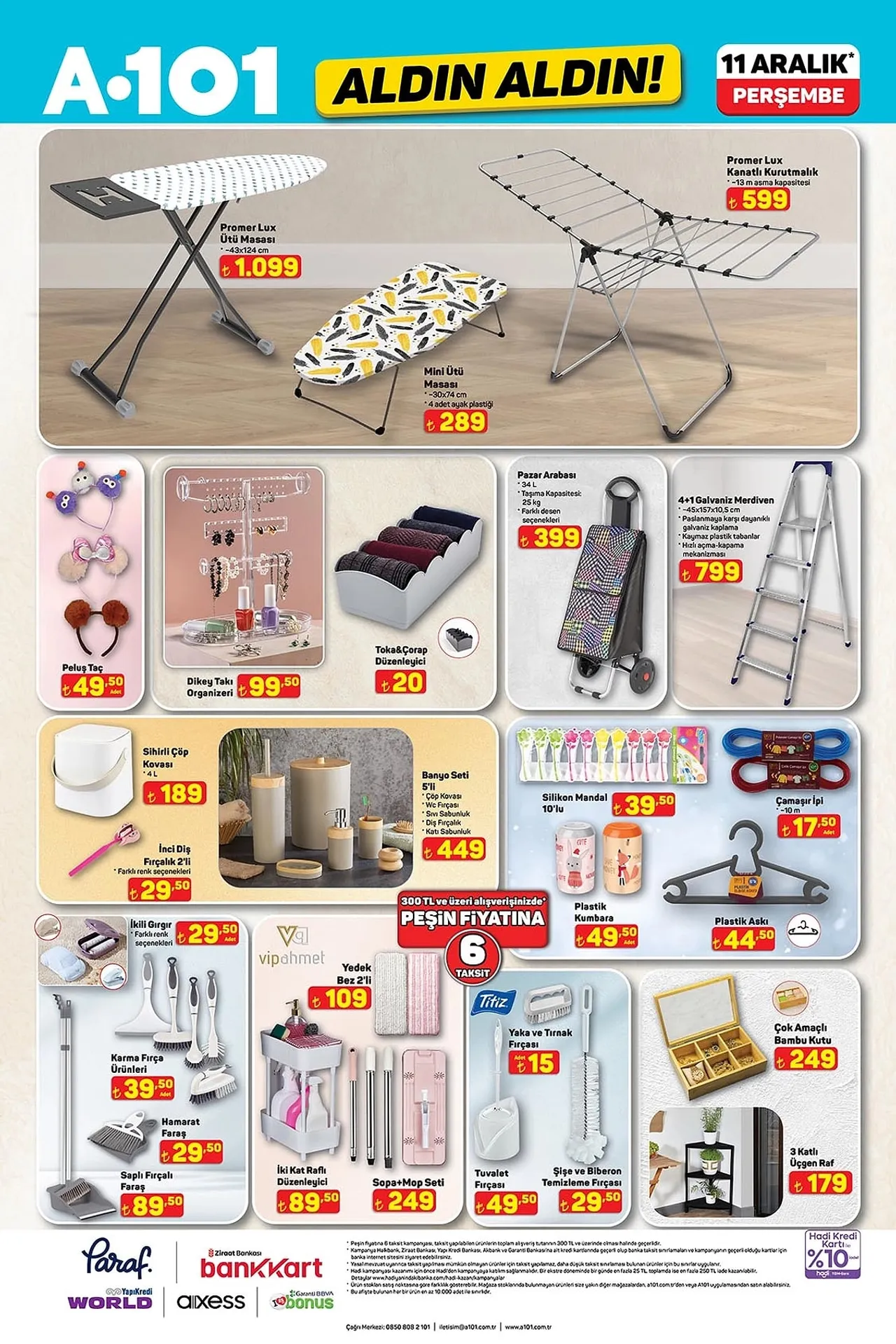 11 Aralık a101 aktüel ürünler gündemde! Bu hafta a101e hangi ürünler geliyor?
