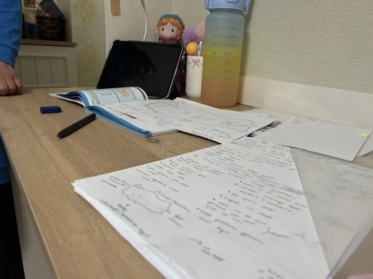 Hatice'nin ders notlarını atmaya kıyamadılar