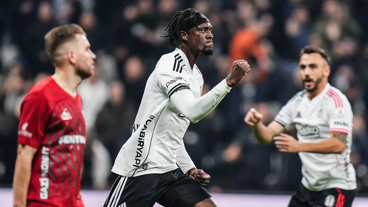 Beşiktaş, Gaziantep FK'ye takıldı: Dolmabahçe'de 4 gol