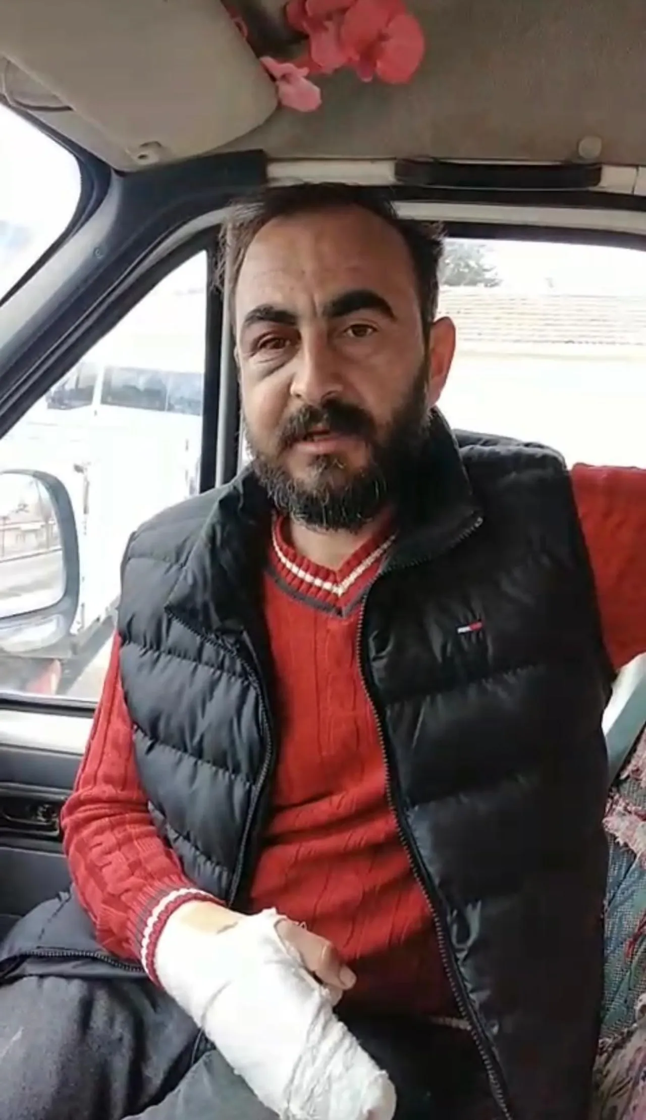 Darp edilen Yasin Şahin