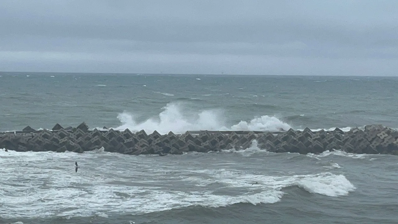 Dalga boyu 5 metreyi aştı! Düzce’yi fırtına vurdu