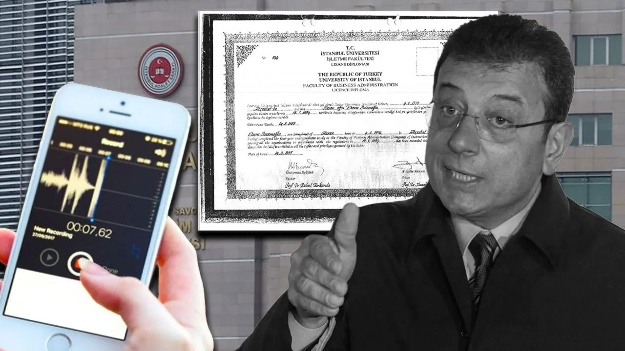 İmamoğlu'nun diploma davasında 'ses kayıtları' soruşturması! Savcılık harekete geçti 