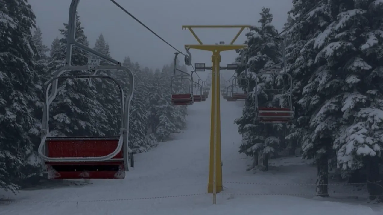 İstanbul'un yanı başında 10 santim kar!