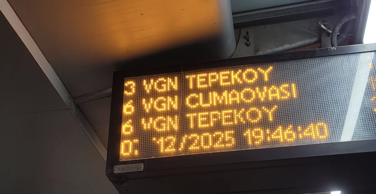 İZBAN çalışıyor mu, seferler iptal mi? 8 Aralık Pazartesi İZBAN seferlerinde gecikme yaşandı!