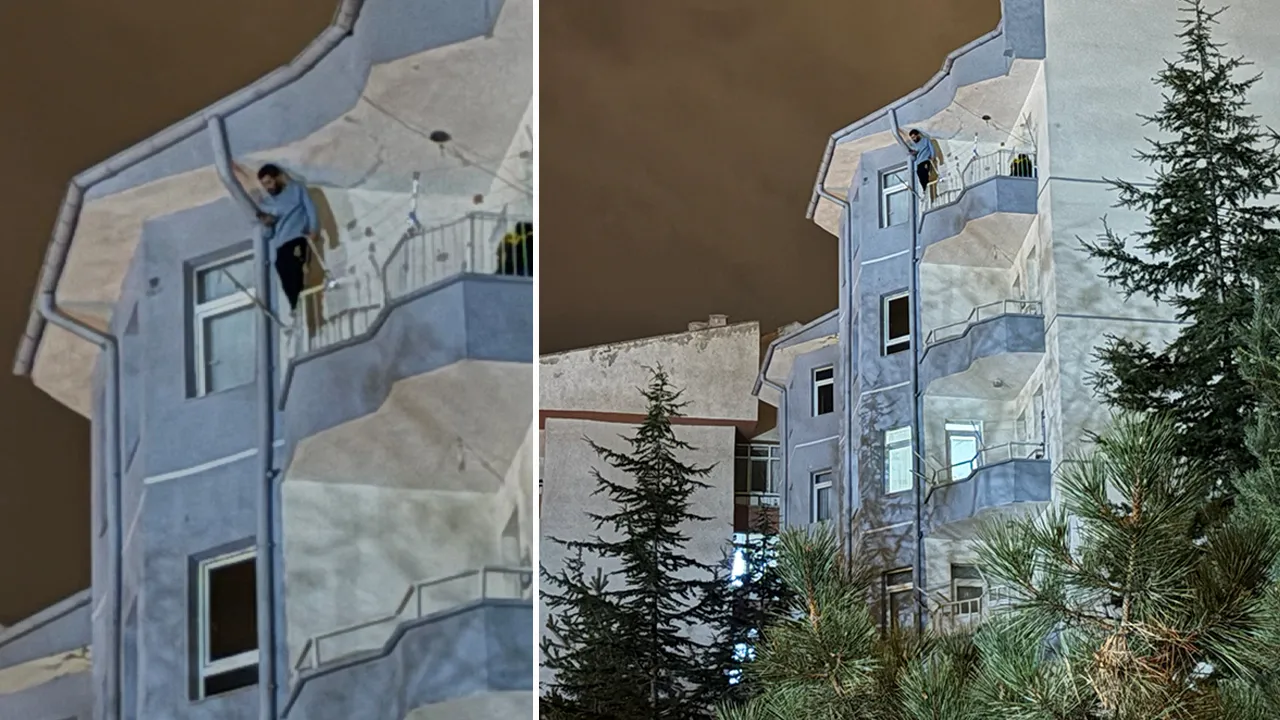 Melikgazi'de korku dolu anlar: İntihar girişimi 4 saatlik ikna çalışmasıyla sonlandı