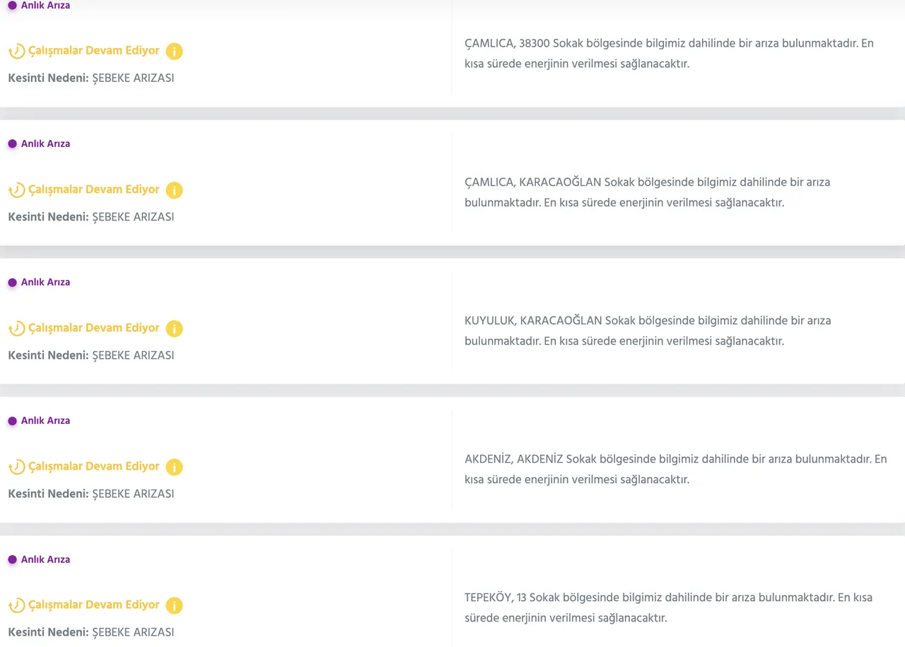 Mersin Mezitli elektrik kesintisi: Toroslar EDAŞ duyurdu, elektrikler ne zaman gelecek?