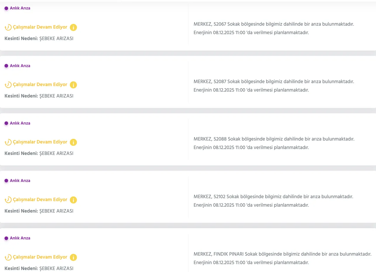 Mersin Mezitli elektrik kesintisi: Toroslar EDAŞ duyurdu, elektrikler ne zaman gelecek?